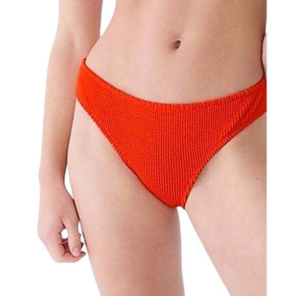 NWT J.Crew XXL Black Textured Hipster Bikini Bottom Full Coverage Swim - Picture 5 of 6